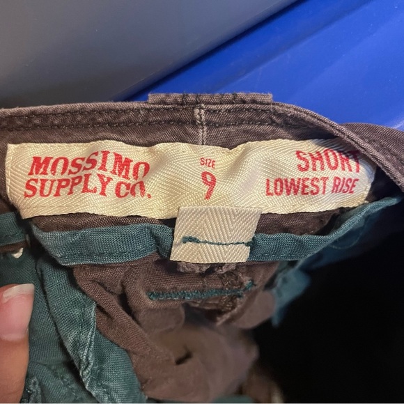 Size 9 Mossimo Short Lowest Rise Brown Shorts D2 - Picture 3 of 3